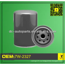 Partes 7W-2327,7W2327 Excavadoras Filtro de aceite aplicado para Caterpillar Excavadoras M316C / M318C, Carretillas elevadoras T3 / T100D, TC100D